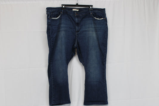 Levi's mid rise bootcut jeans, dark wash, Women's 28