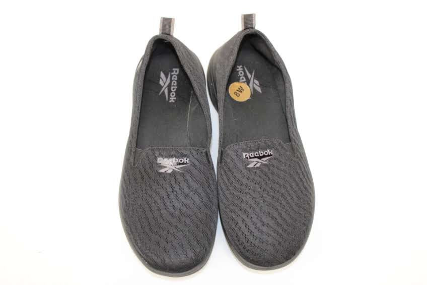 Reebok mesh slip on loafer, Women's 8 wide