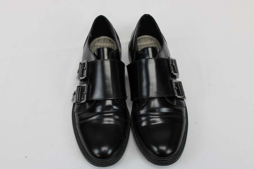 Kelsi Dagger patent leather buckle loafer, Women's 8.5