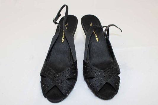 Nina slingback peep toe heel, Women's 8.5