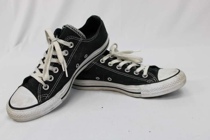 Converse All Star classic low top, black, Men's 8