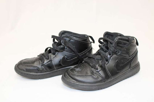 Jordan Alpha 1 Mid, black, Boy's 12