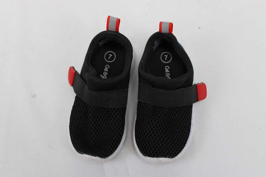Cat & Jack black mesh water shoe, Toddler 7