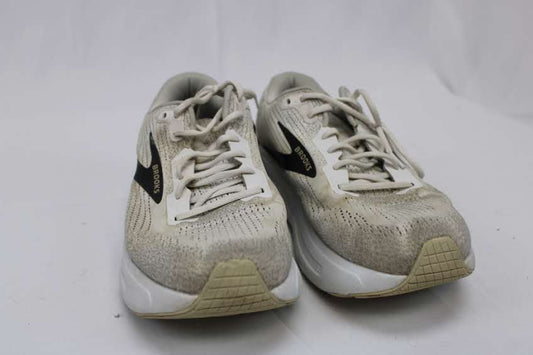 Brooks Ghost stability running shoe, taupe, Men's 11.5