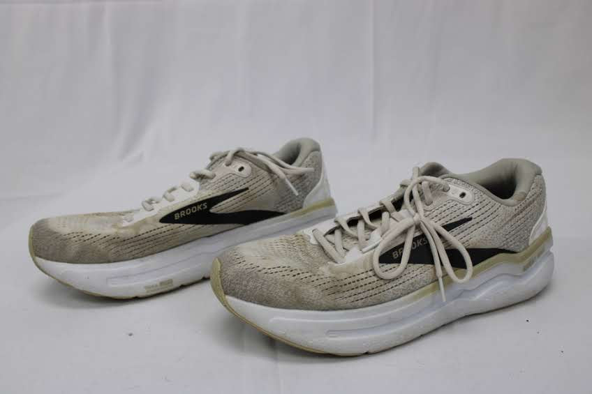 Brooks Ghost stability running shoe, taupe, Men's 11.5