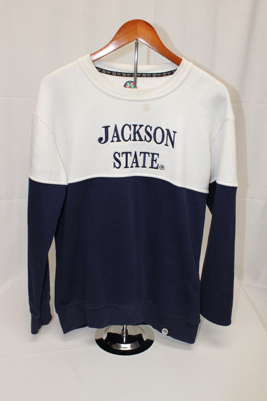 Heritage Hill fleece lined Jackson State crewneck sweatshirt, Men's L