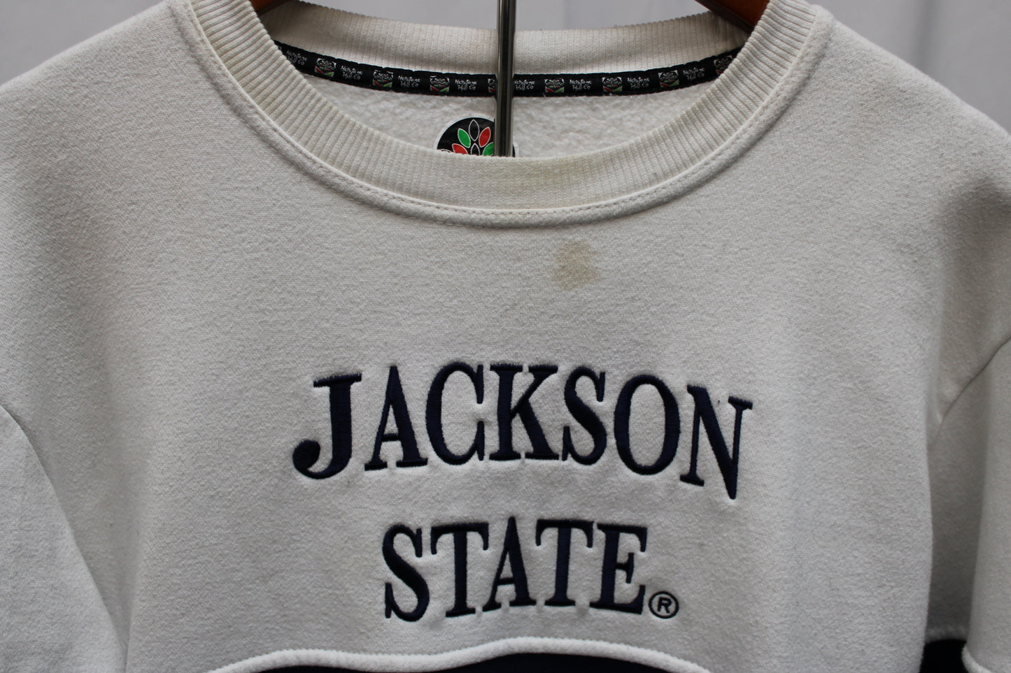 Heritage Hill fleece lined Jackson State crewneck sweatshirt, Men's L