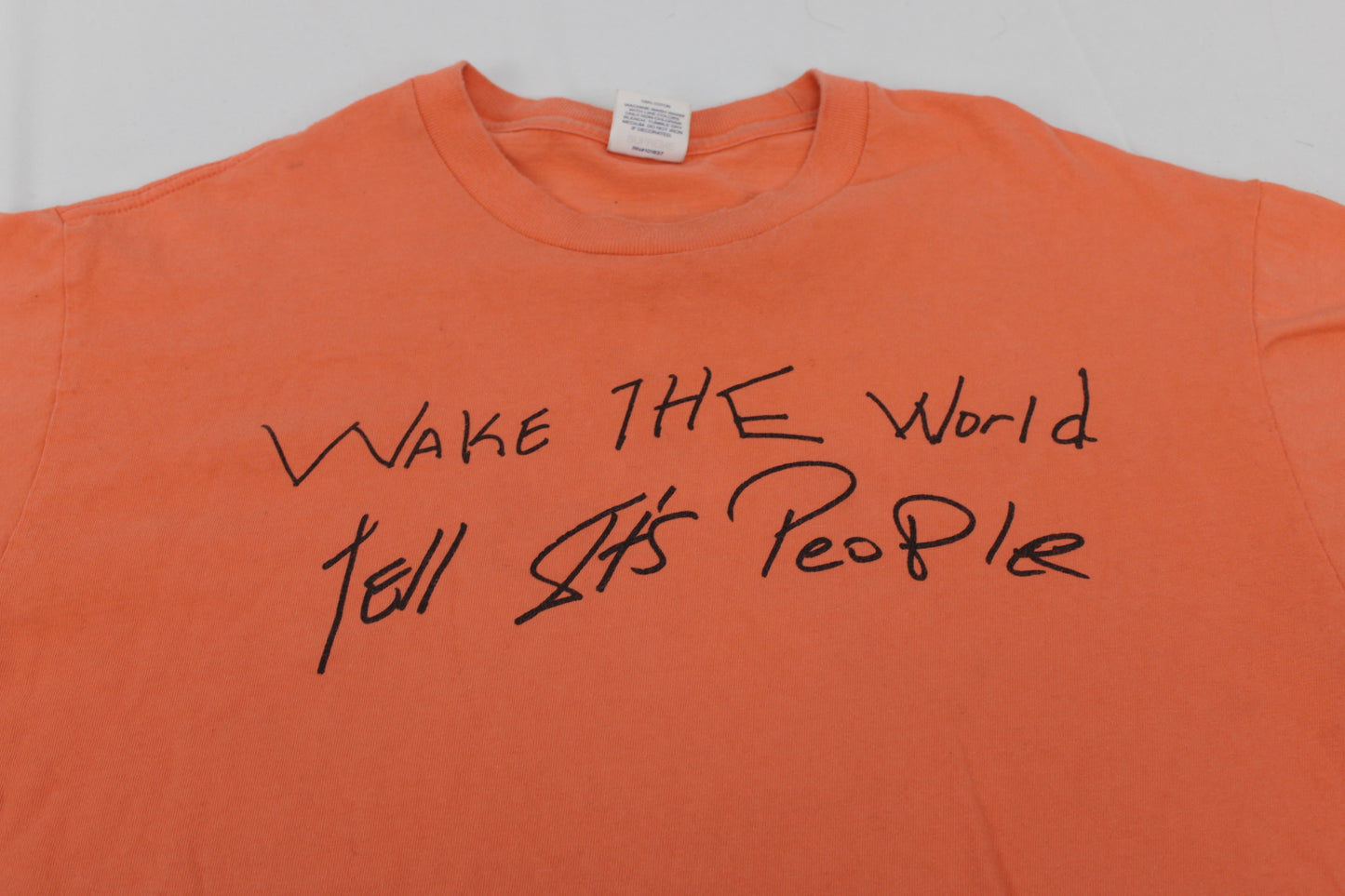 Supreme Buju Banton collab "Wake the World" t-shirt, L