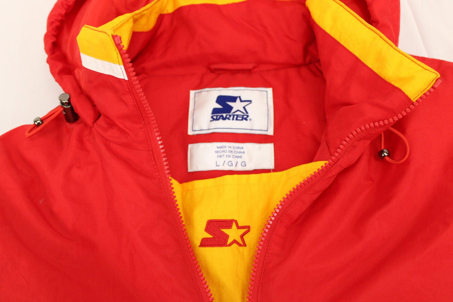 Starter authentic vintage Kansas City Chiefs jacket, Men's L