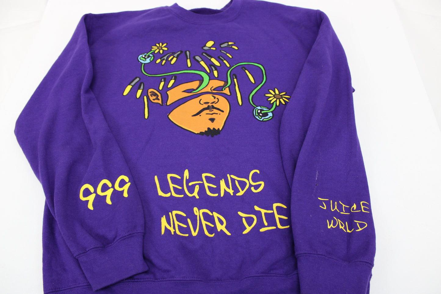 Juice Wrld Legends Never Die album sweatshirt, Men's M
