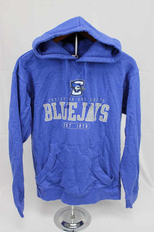 Creighton Blue Jays fleece lined hooded sweatshirt, Men's S