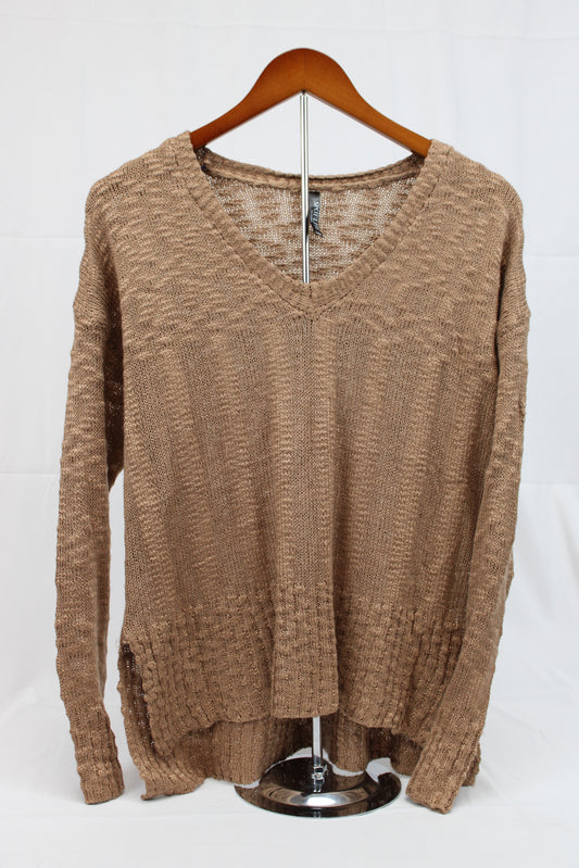 Spotlite v-neck woven sweater, Women's S