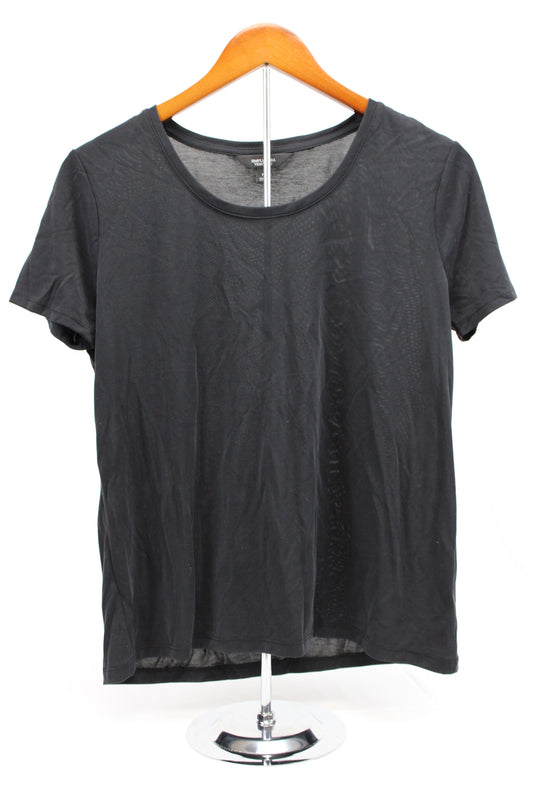 Simply Vera crew neck short sleeve blouse, Women's M