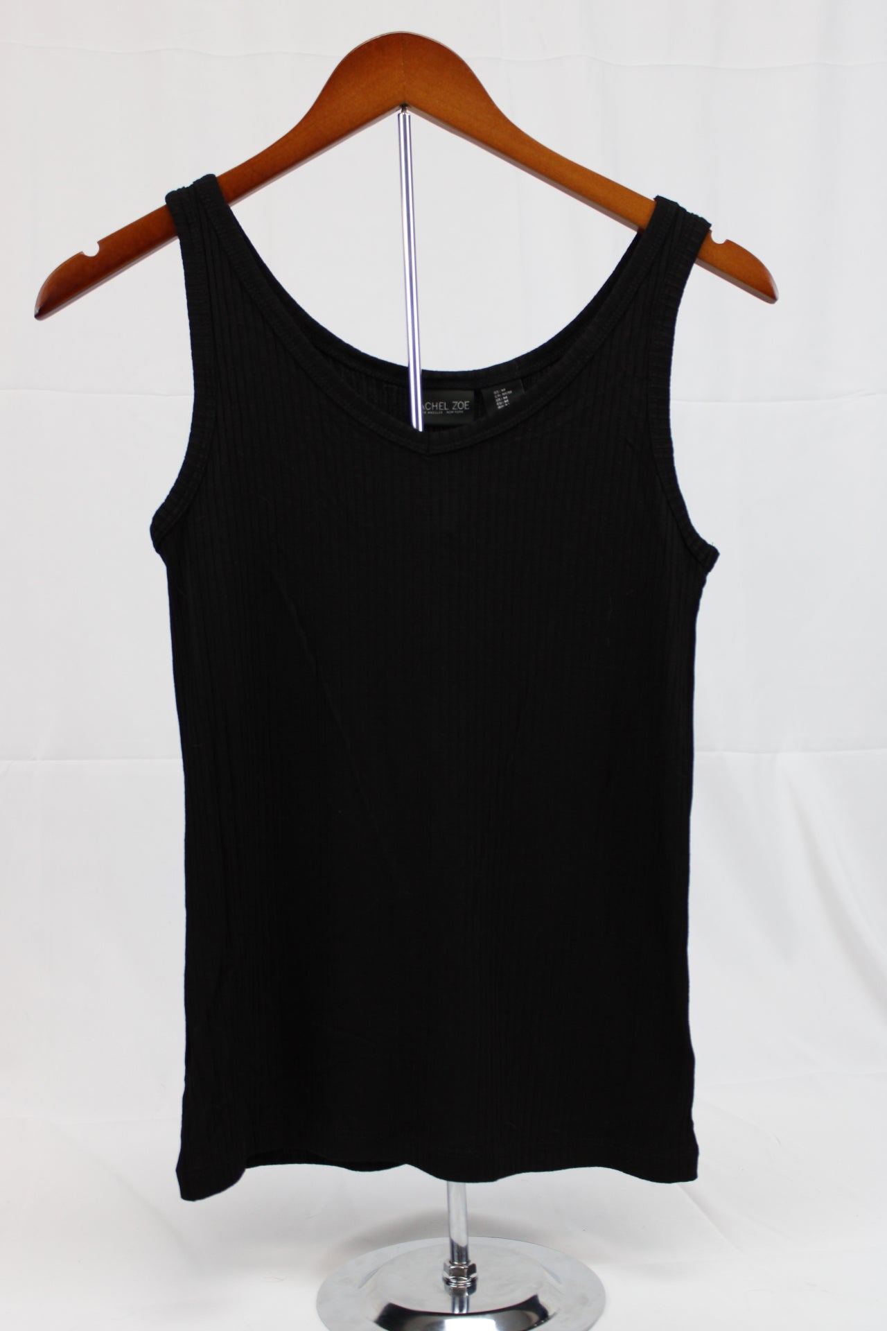 Rachel Zoe ribbed cotton tank top, Women's M