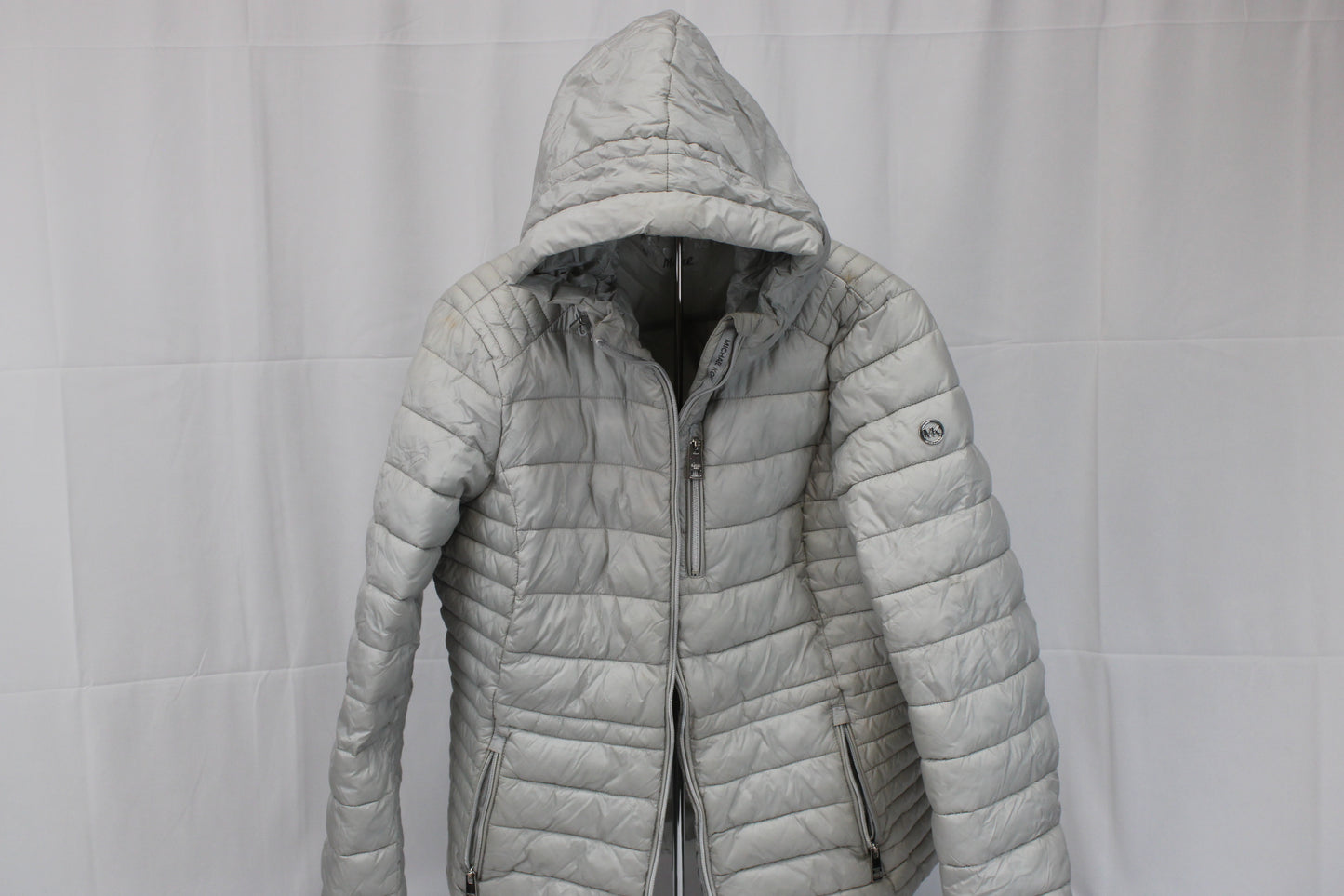 Michael Kors insulated down jacket w/ hood, Women's L