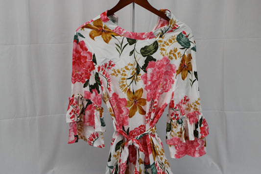 Petal + Pup midi floral dress, Women's M