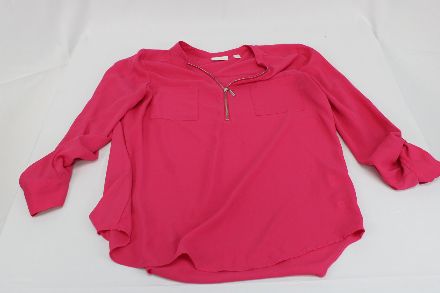 New York & Co. long sleeve flowy blouse, Women's L