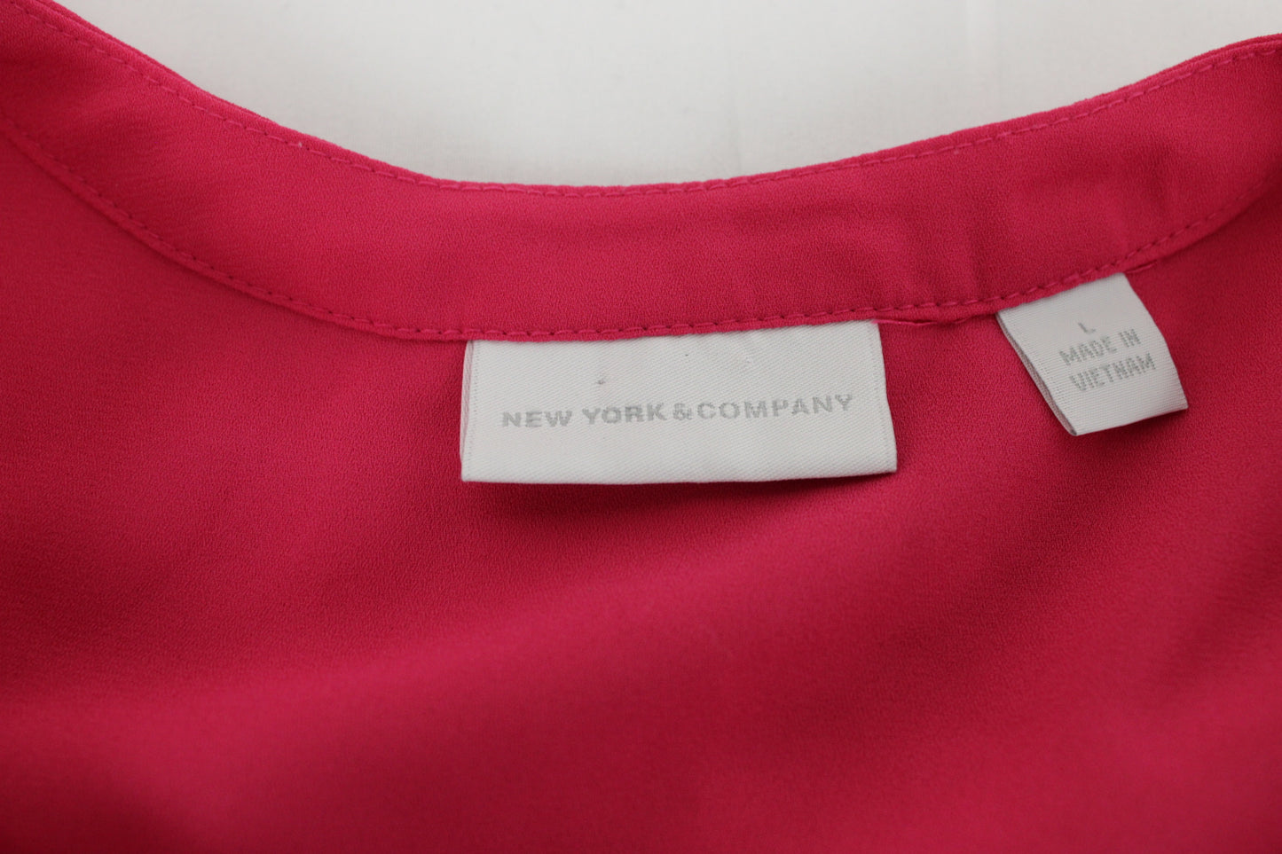 New York & Co. long sleeve flowy blouse, Women's L