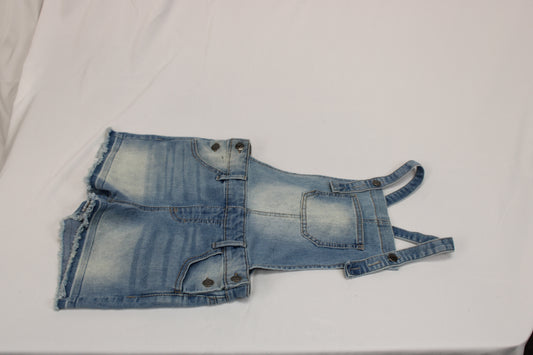 Cat & Jack Kids Denim Overall Shorts, 10