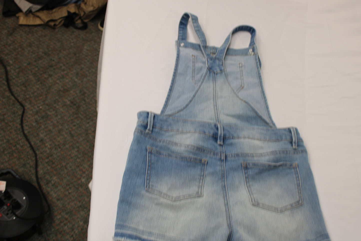 Cat & Jack Kids Denim Overall Shorts, 10