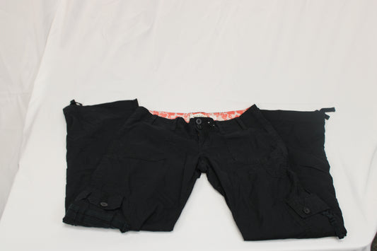 Old Navy Women's Black Cargo Pants, Size M