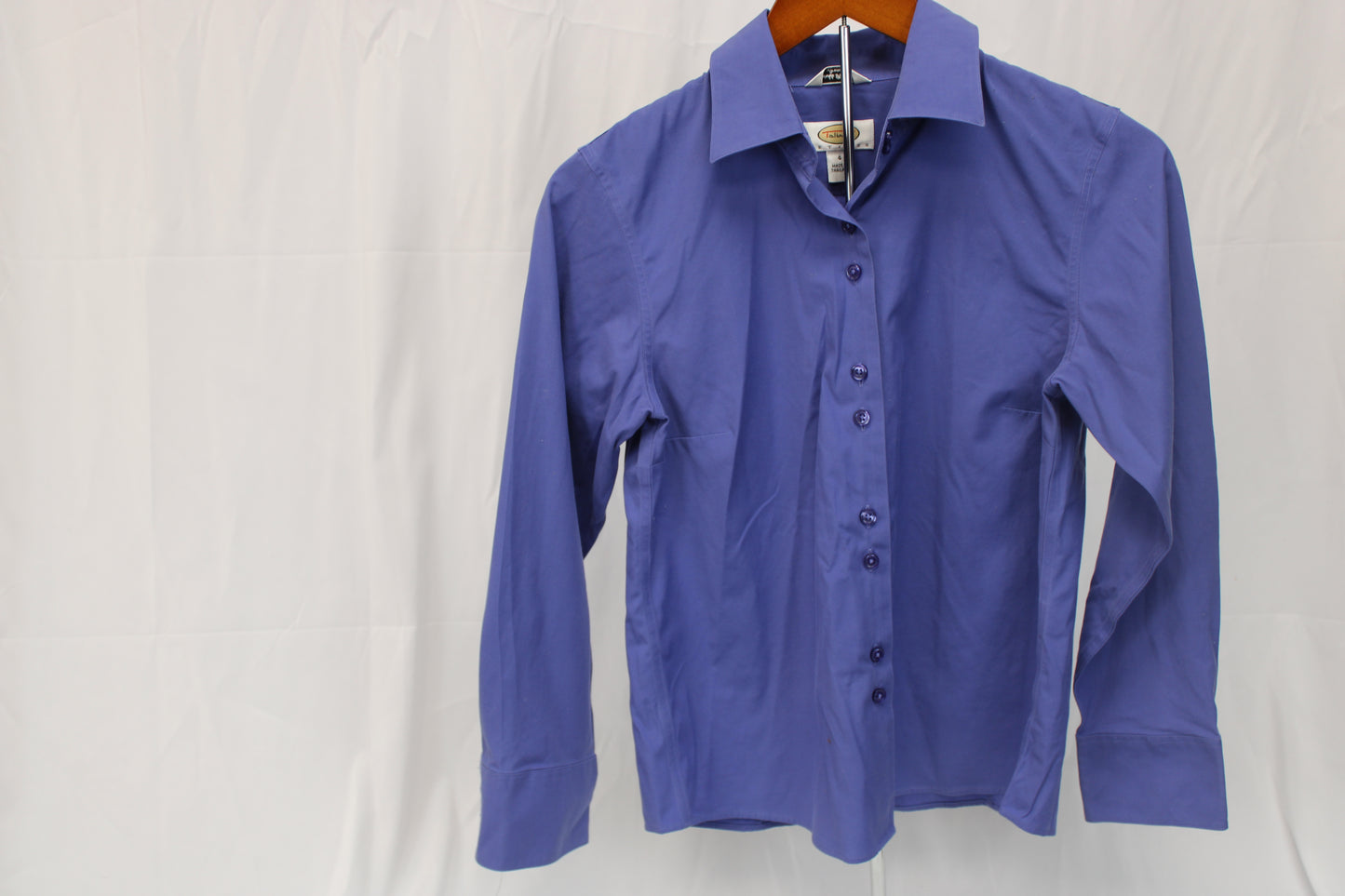 Talbot's long sleeve button down dress blouse, Women's 4