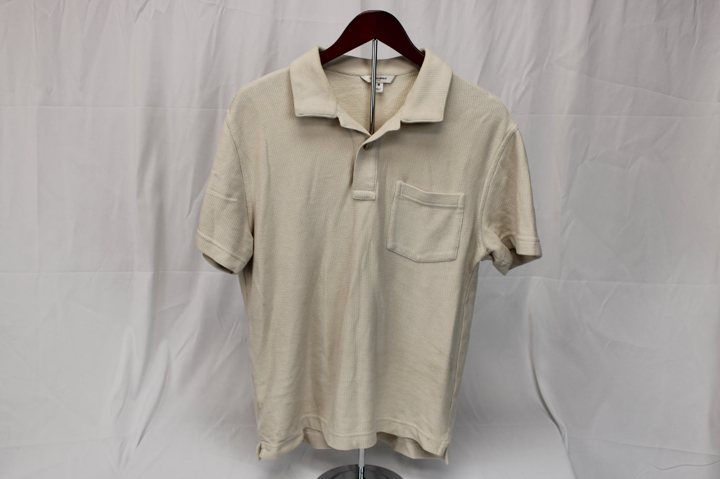 Banana Republic textured tan polo, Men's M
