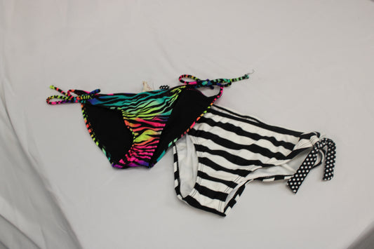 2 piece swim bottoms bundle set, Women's M