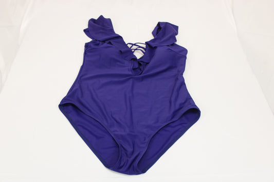 One piece purple swimwear, Women's L