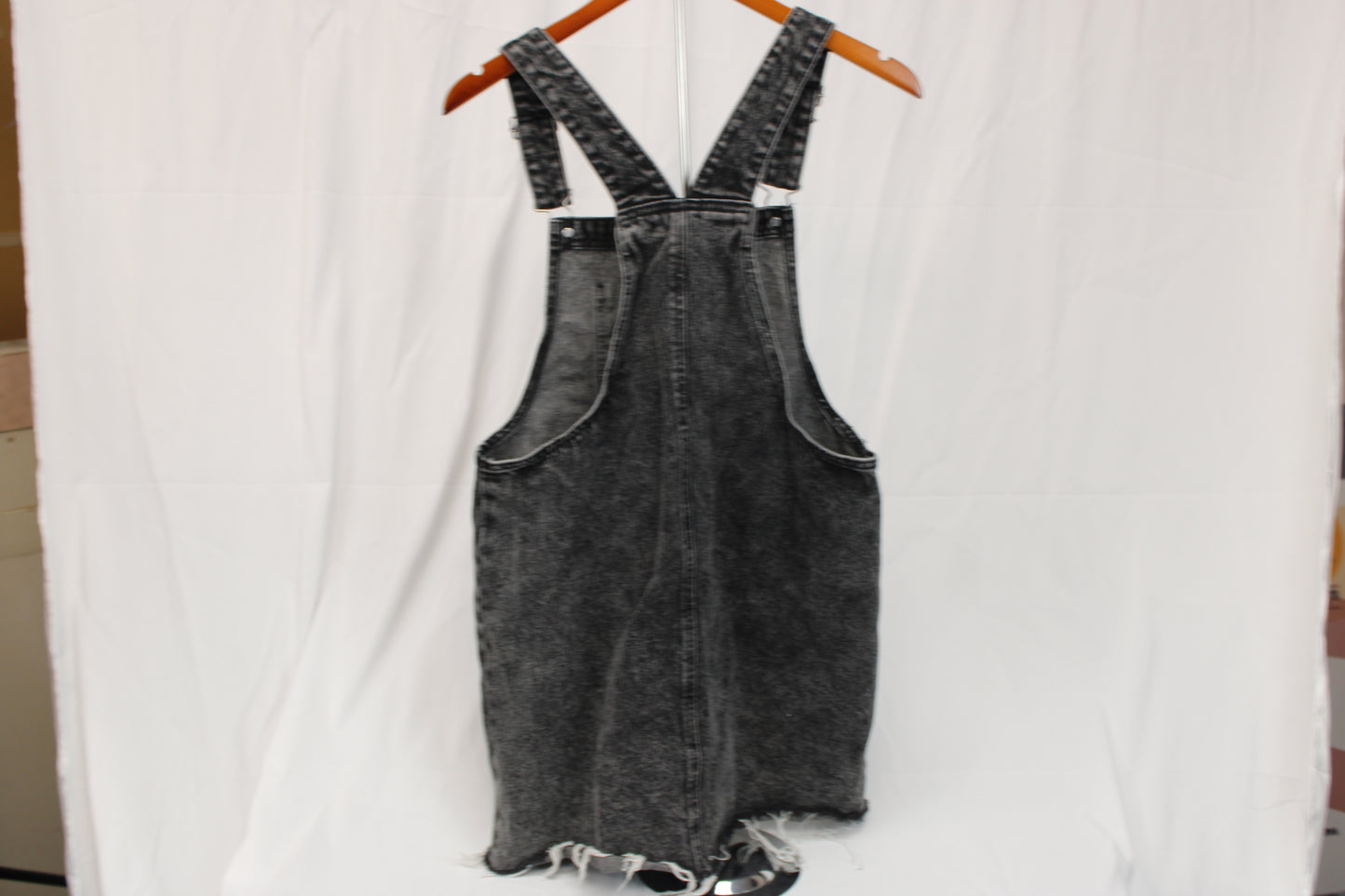 Wild Fable black denim vintage overalls, Women's M