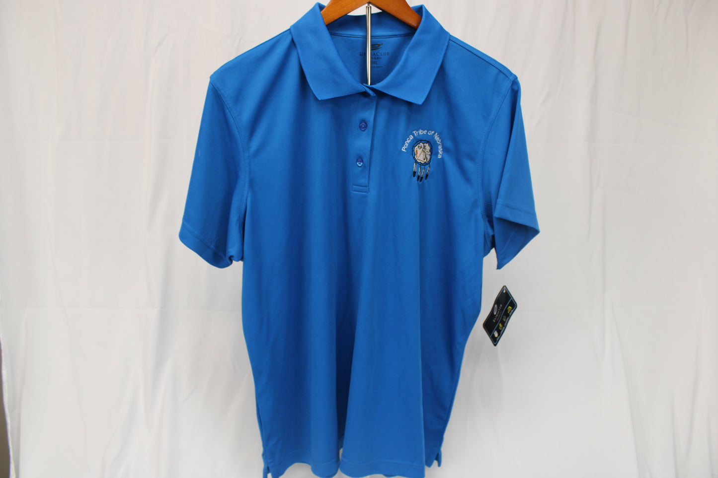 Ponca Tribe of Nebraska moisture wicking golf polo, Men's XXXL