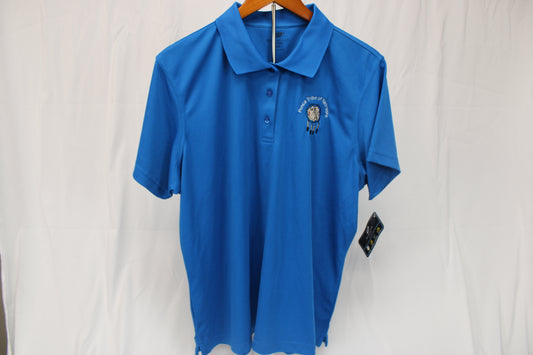 Ponca Tribe of Nebraska moisture wicking golf polo, Men's XXXL