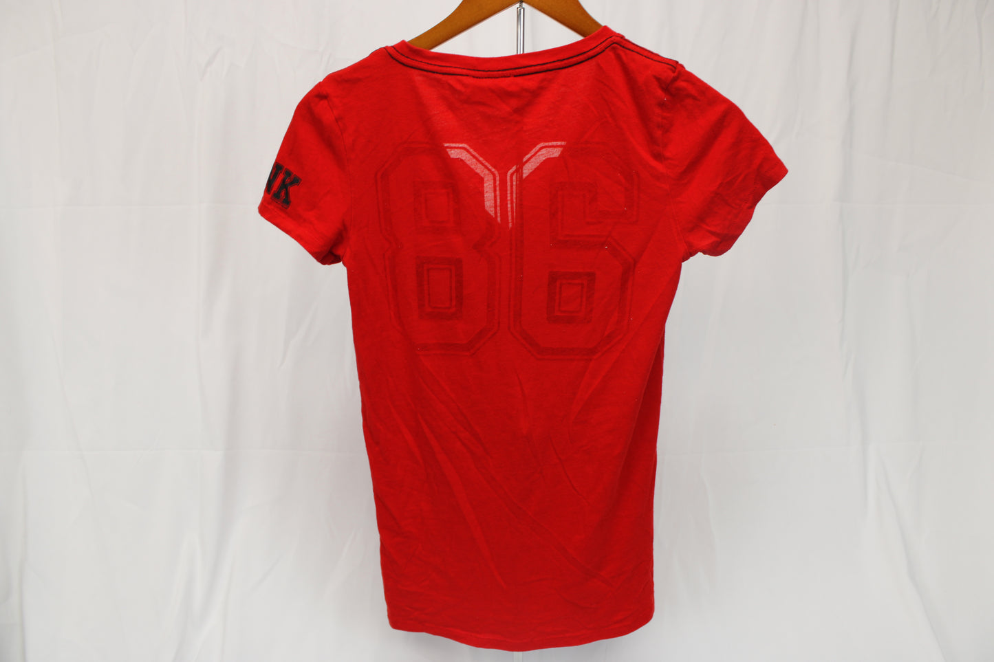 PINK Nebraska Huskers logo t-shirt, Women's S