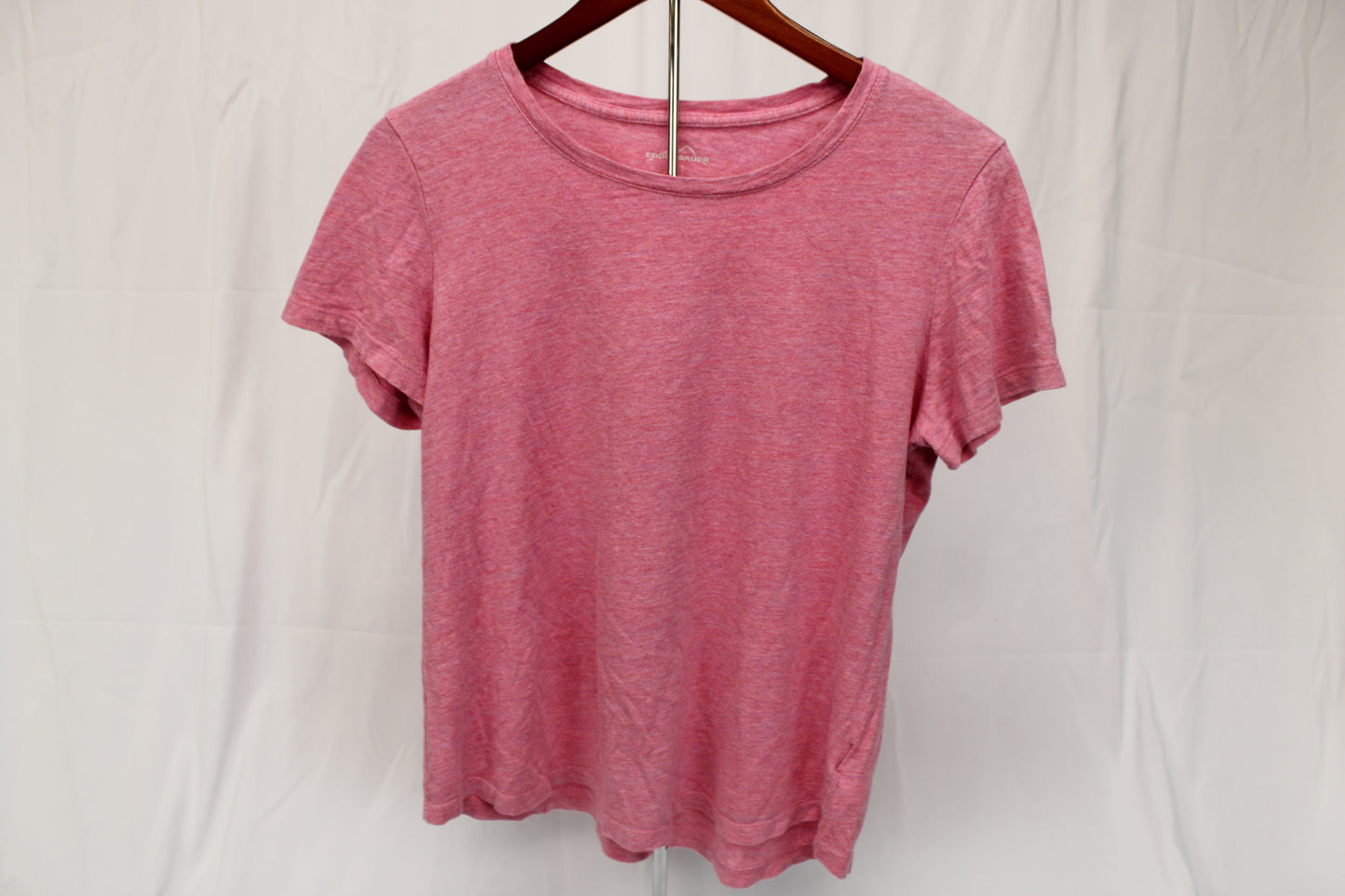 Eddie Bauer short sleeve moisture wicking athletic t-shirt, Women's L