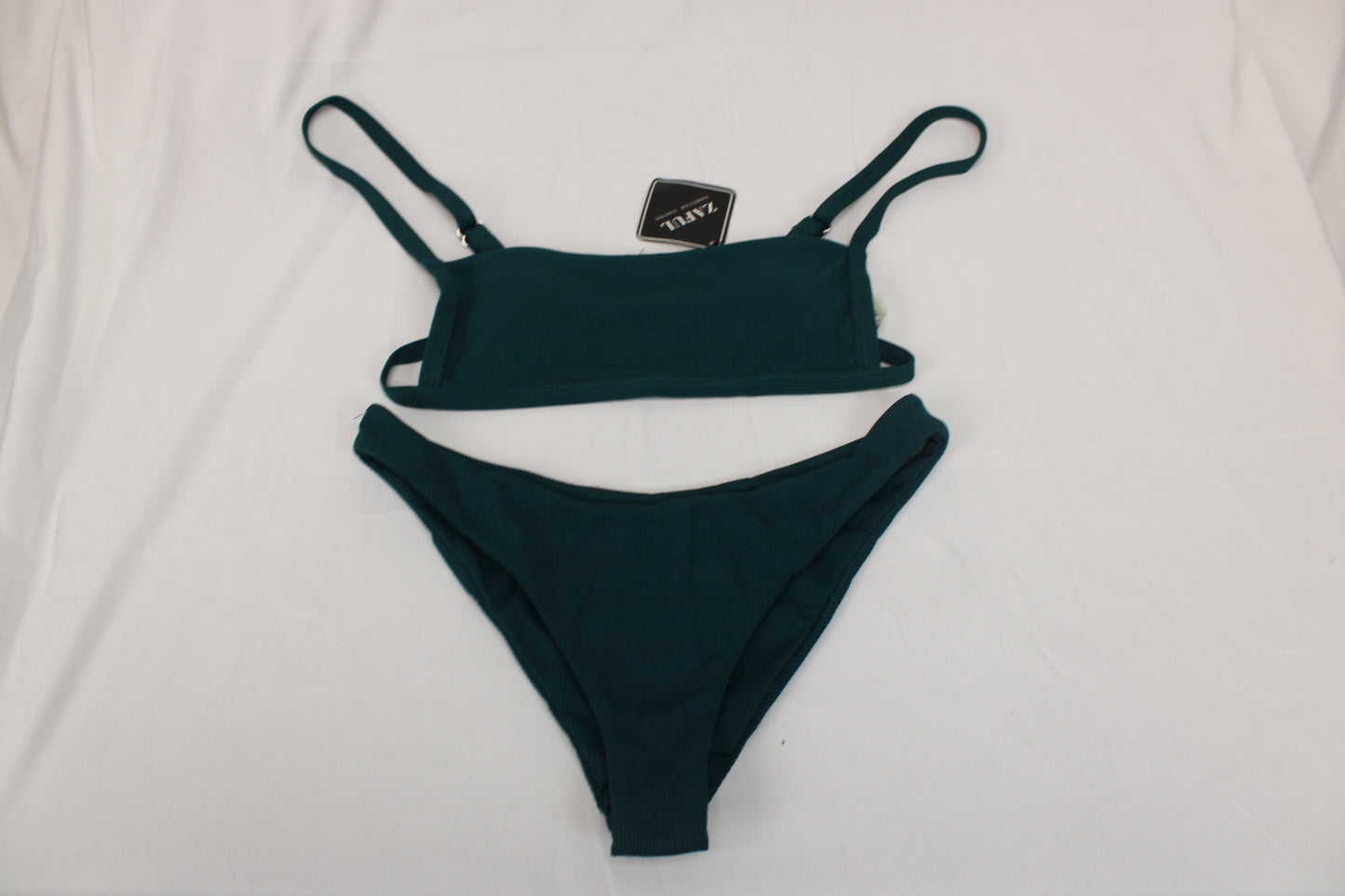 Zaful NWT two piece high waisted swimsuit, Women's M