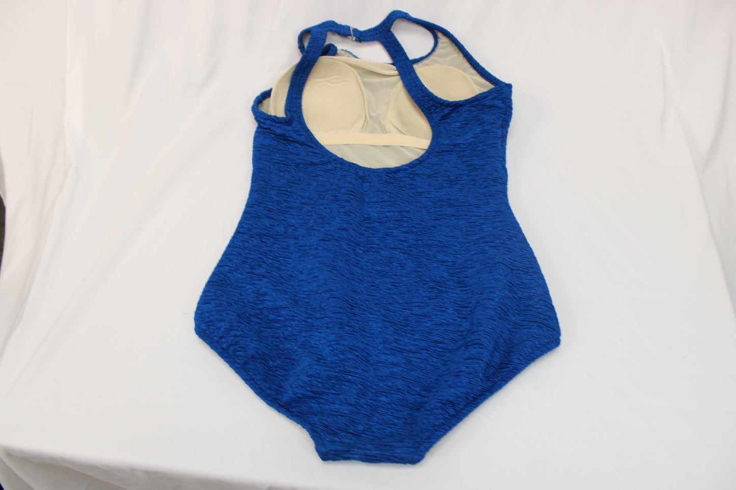 One piece blue swimwear, Women's L