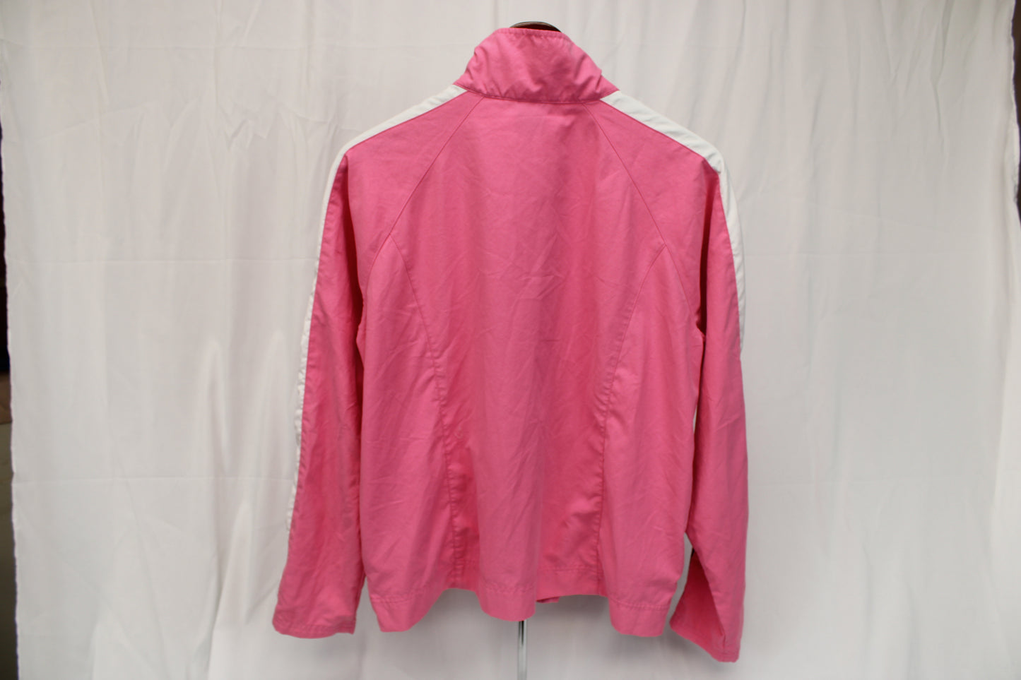 Nike full zip wind breaker nylon jacket, Women's L