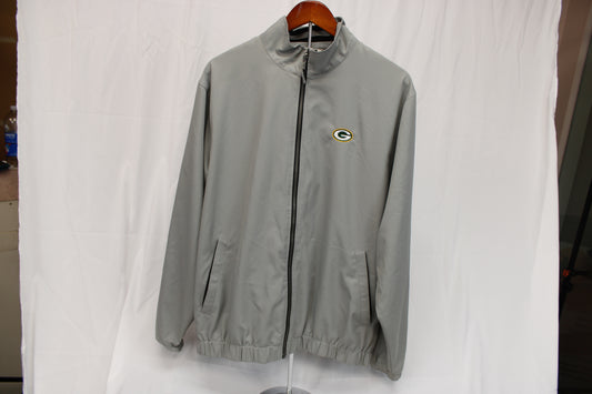 Cutter & Buck Green Bay Packers full zip windbreaker jacket, Men's L