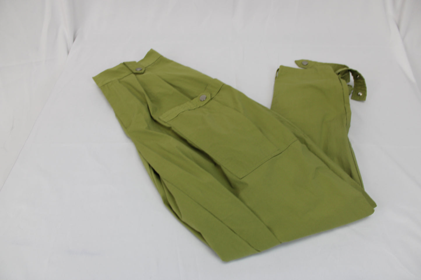 Gentle Herd nylon cargo pant, olive,  Women's M