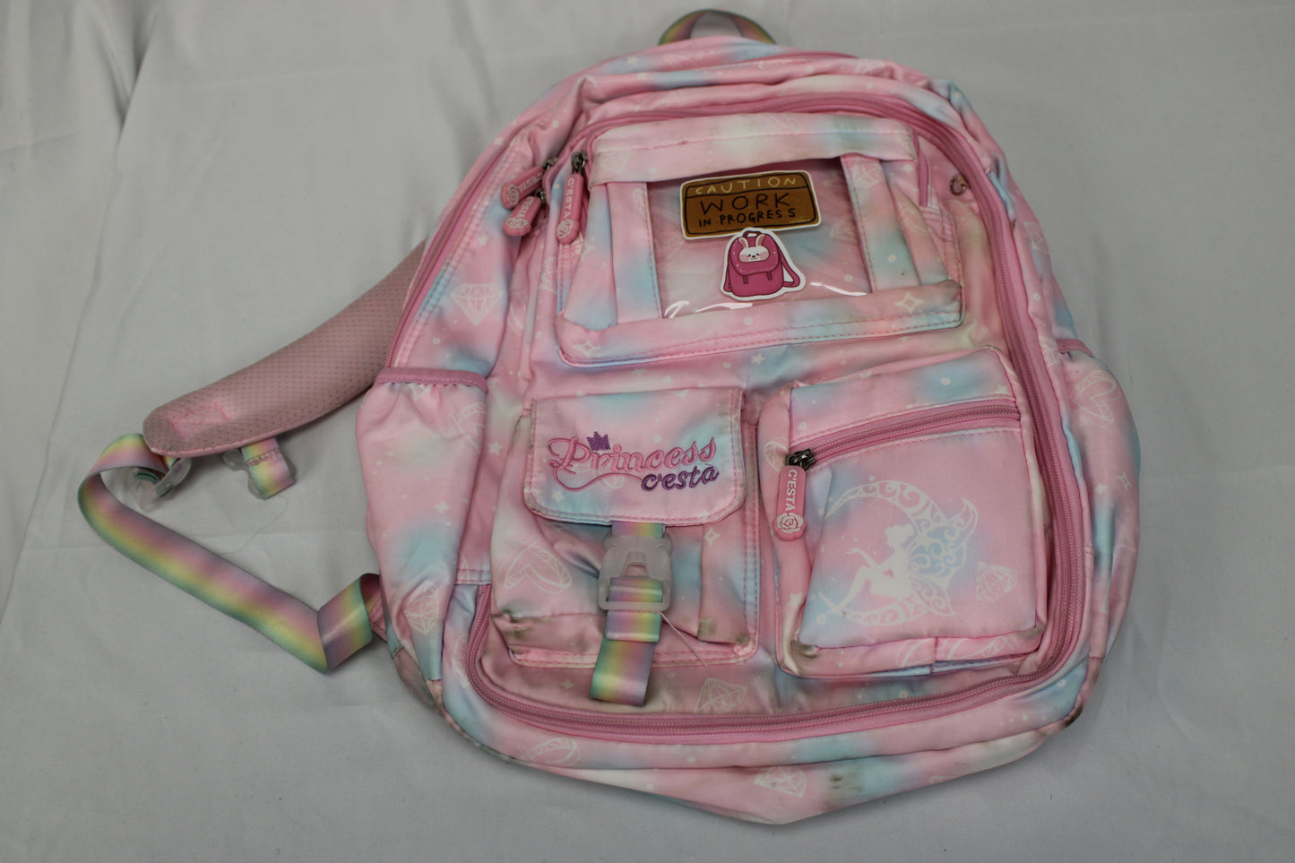Girl's full sized princess backpack