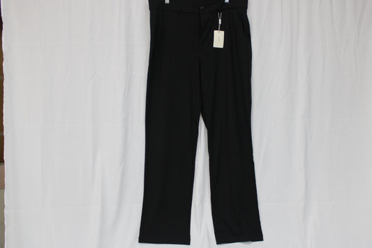 Bamans polyester black trouser pants, NWT, Women's 16