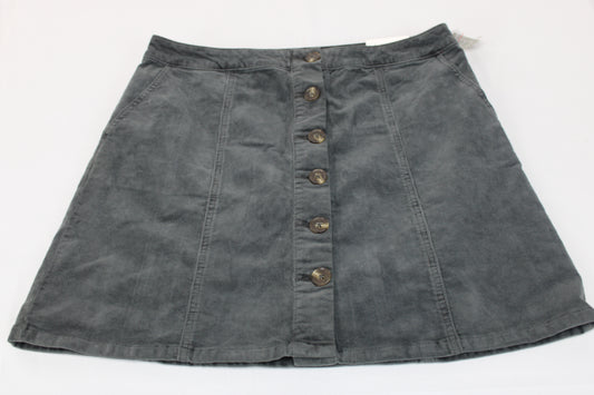 Maurice's button front corduroy skirt, NWT, Women's 10