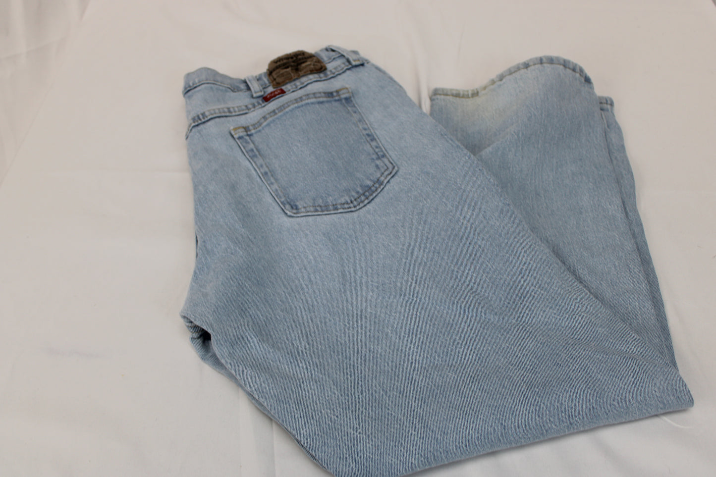 Wrangler light wash boot cut jeans, Men's 36x29