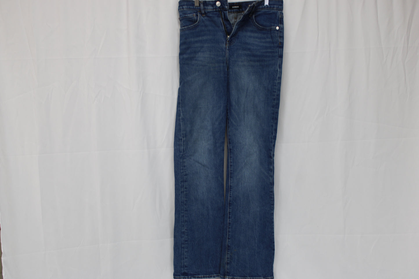 Express medium wash boot cut jeans, Women's 2
