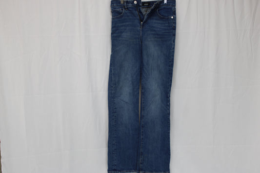 Express medium wash boot cut jeans, Women's 2