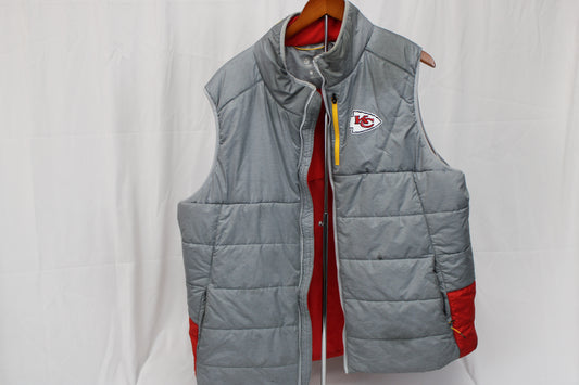 Nike Kansas City Chiefs on field sideline vest, Men's XXL