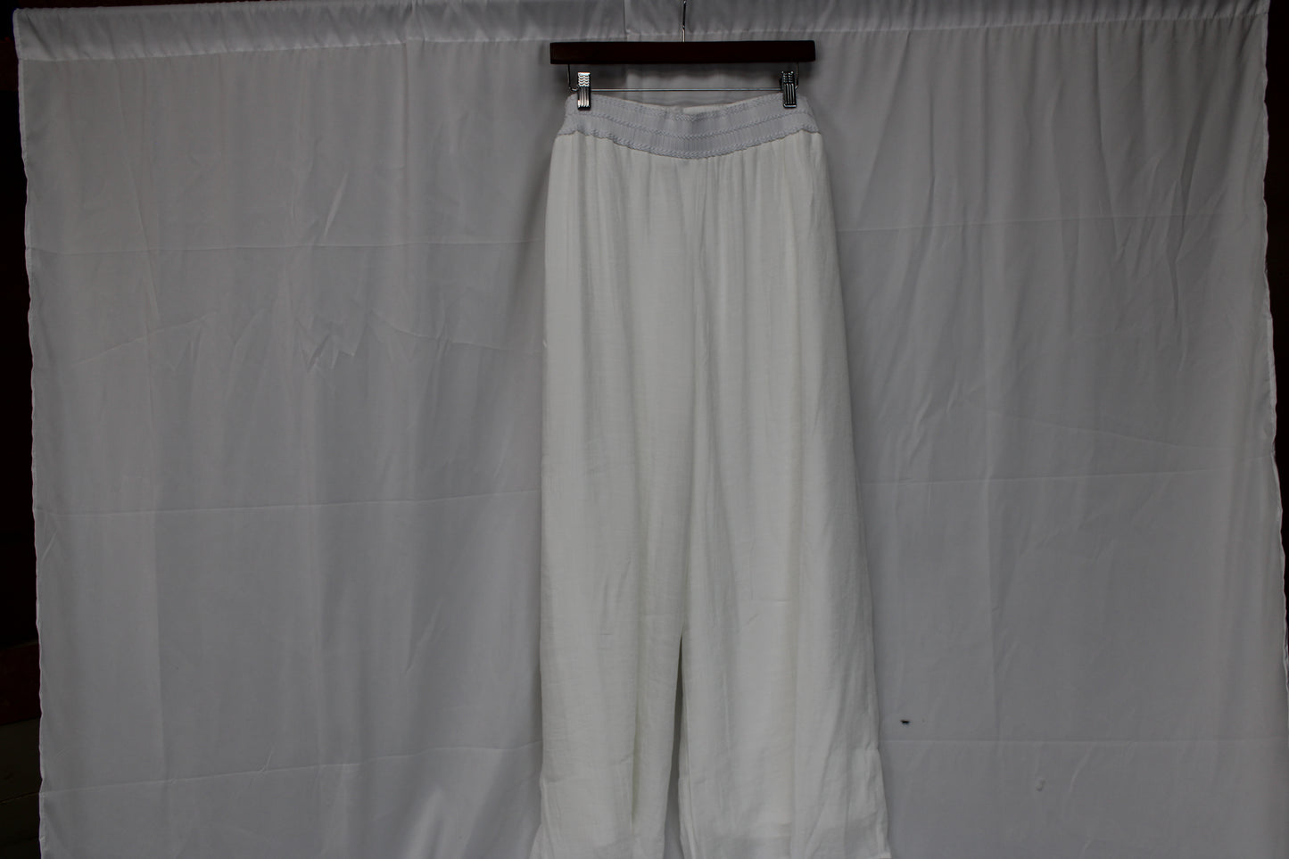NWT AB Studio Women's Elastic Waist Wide Leg Pants, Size XXL