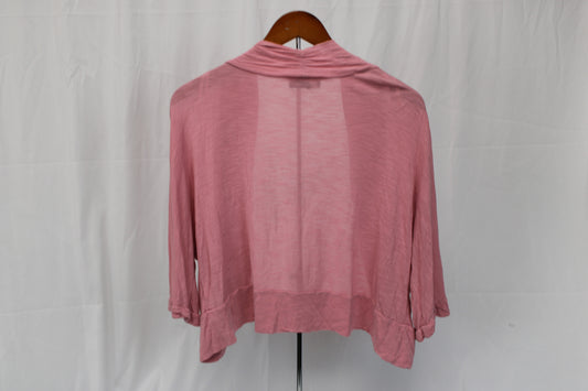 IN Studio 1/2 sleeve lightweight cardigan, Women's XL