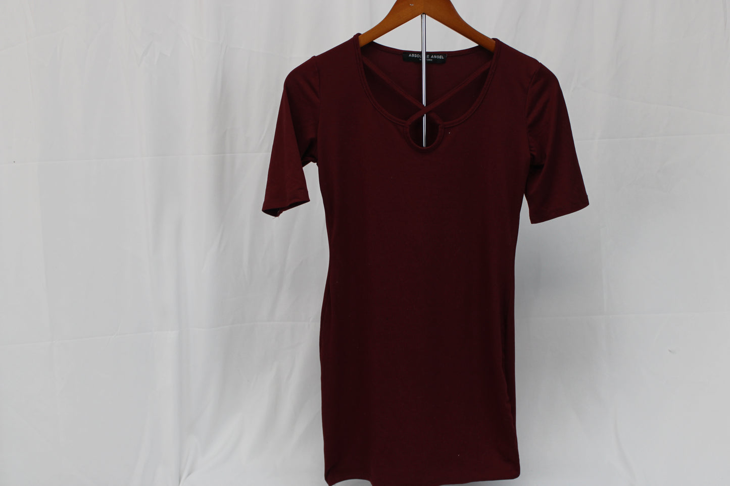 Absolute Angel short sleeve tunic top, Women's M