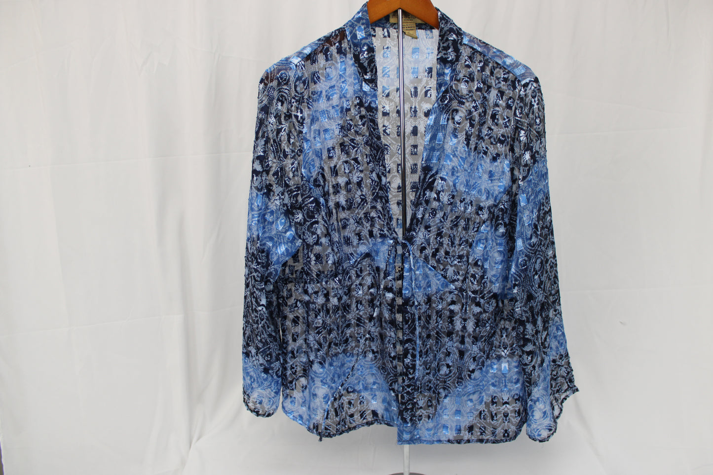 Notations sheer lightweight top, Women's XL